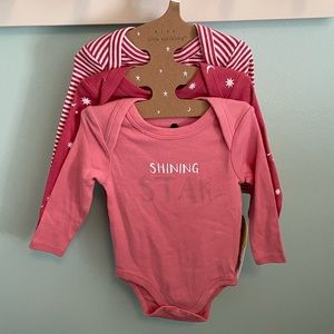 Rise Little Earthling Long Sleeve Onesies
